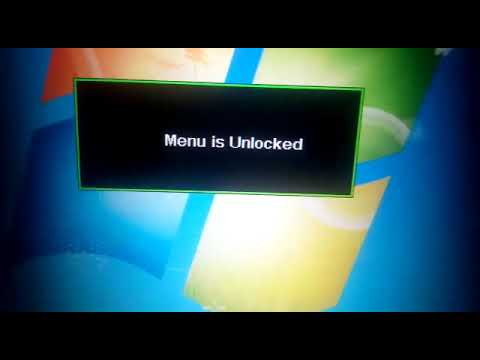 Lenovo Menu is Locked Unlocked