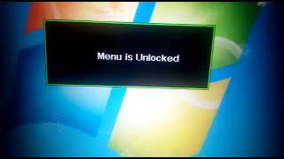 Lenovo Menu is Locked Unlocked