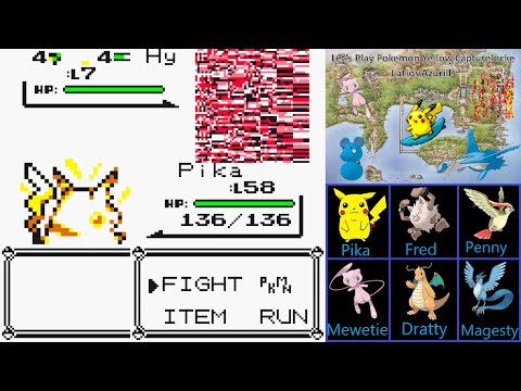 Let's Play Pokemon Yellow Capturelocke:  Part 31 - Trading Convenience