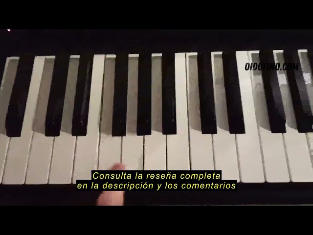 Vídeo relacionado con Yamaha P-145 piano digital ligero y portátil, con teclado Graded Hammer Compact, 88 teclas y 10 voces de instrumentos, negro