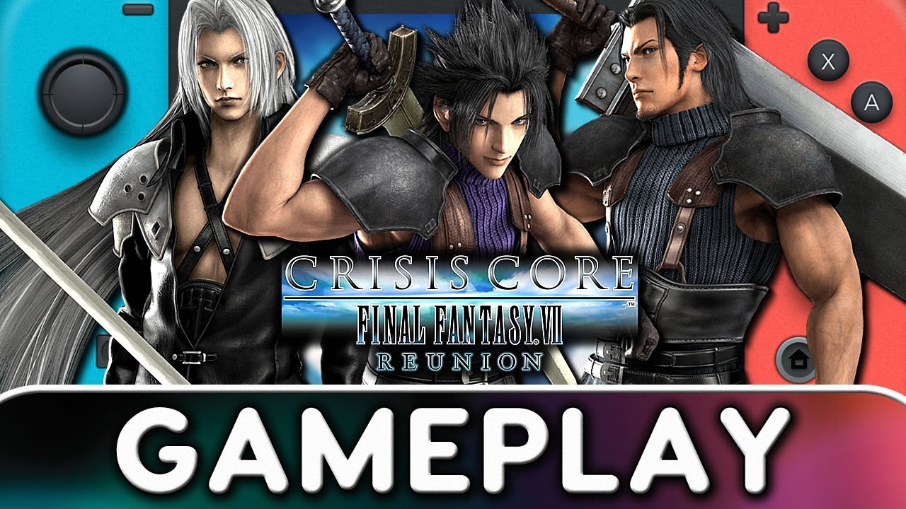 Crisis Core: Final Fantasy VII Reunion | Nintendo Switch Gameplay & Frame Rate
