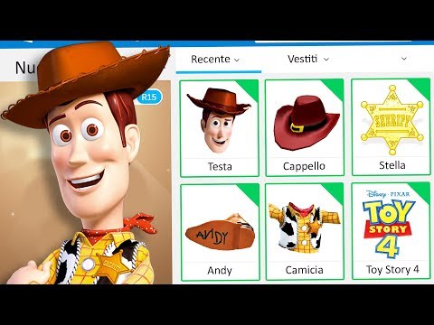 CREO IL PROFILO DI WOODY (TOY STORY 4) SU ROBLOX - Roblox ITA