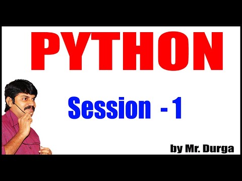 Python Introduction Session 1
