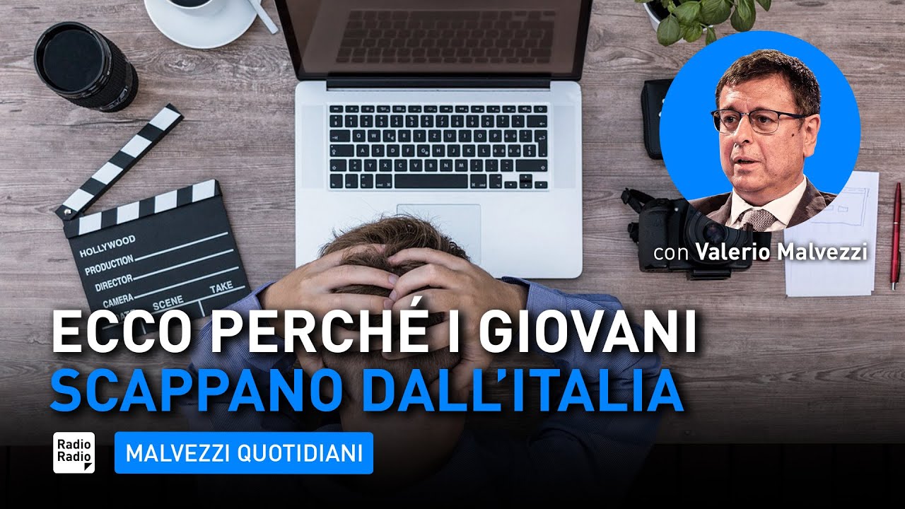 Ecco perché non vogliono dirvi il VERO MOTIVO dell'esodo dei giovani dall'Italia
