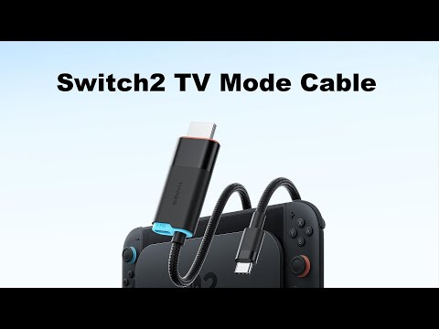 Hagibis Switch 2 Portable HDMI Cable + TV Docking Station | Plug & Play Gaming on Big Screens