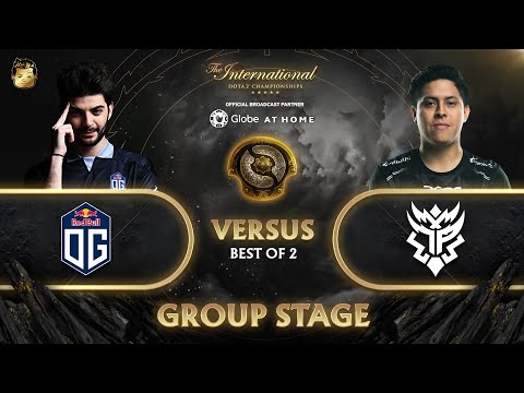 OG vs Thunder Predator Game 2 (BO2) | The International 10 Groupstage