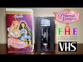 Barbie As The Princess And The Pauper VHS Home Video