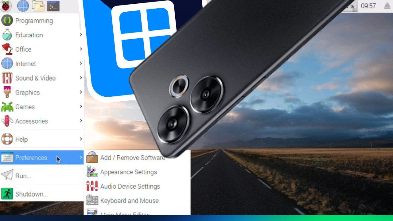 Emulate Raspbian Stretch on Android phones with Vectras VM