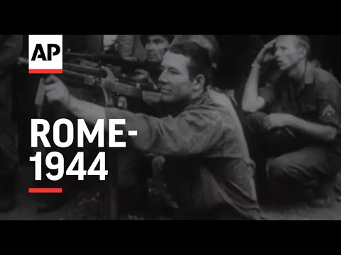Rome - 1944 | Movietone Moment | 24 March 2023