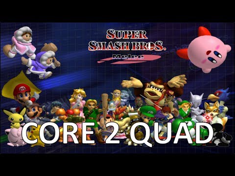 Super Smash Bros. Melee - Dolphin 5.0-3973 / Core 2 Quad Q8400 / HD Textures