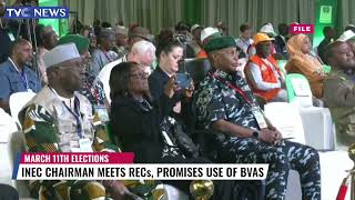 INEC Chairman Meets RECs, Promises Use Of BVAS For Gubernatorial Election