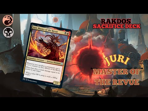 MTGA Historic Brawl | Juri, Master of the Revue - Rakdos Sacrifice Pump Deck