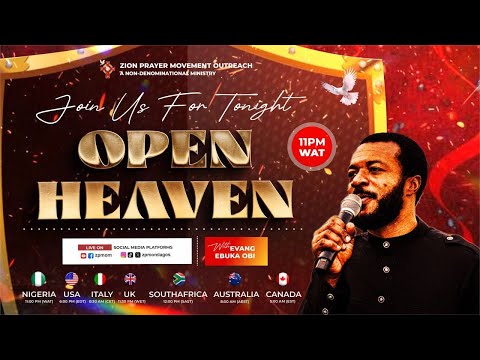 NIGHT OF OPEN HEAVEN  [DAY 10 OF 21 DAYS FOUNDATION PRAYER] 28TH JANUARY 2026.
