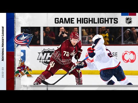 Blue Jackets @ Coyotes 2/19 | NHL Highlights 2023