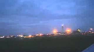 preview picture of video 'Evening - Citilink QG 661 landing at Juanda International Airport'