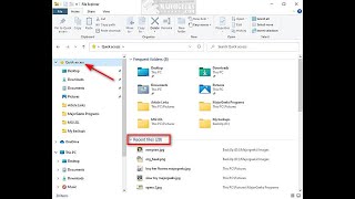 How to View Recent Files in Windows 10