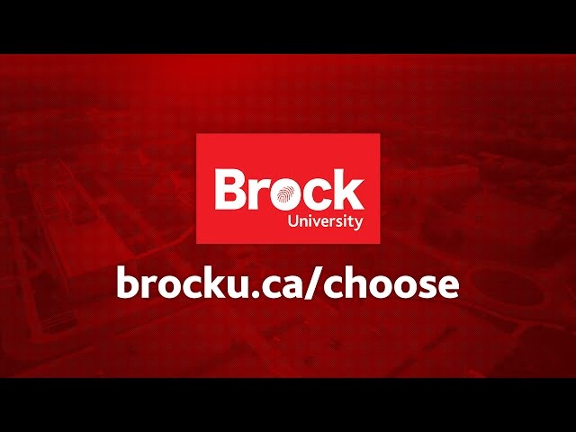 Brock University видео №1