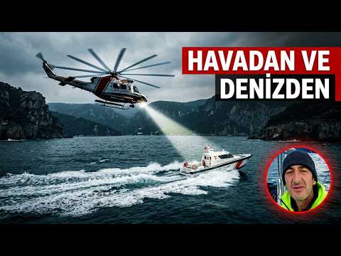 Amasra’da Kayıp Madenci İçin Helikopterli Arama