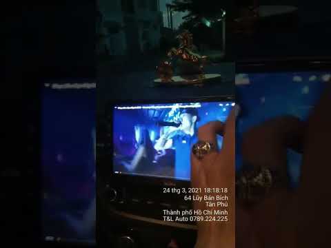 Màn hình CAFU Ram 3G - Bộ Nhớ 32G lắp đặt thực tế trên Accent 2021 - Đồ chơi ô tô T&L 