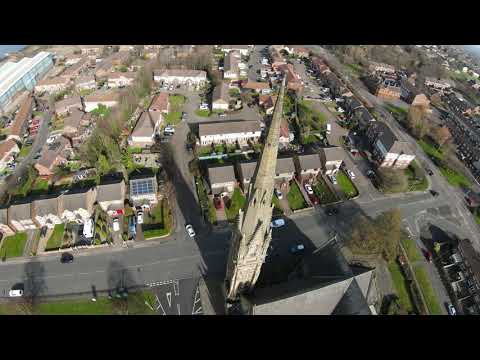 DJI FPV First Test Flight St Andrews church Hebburn