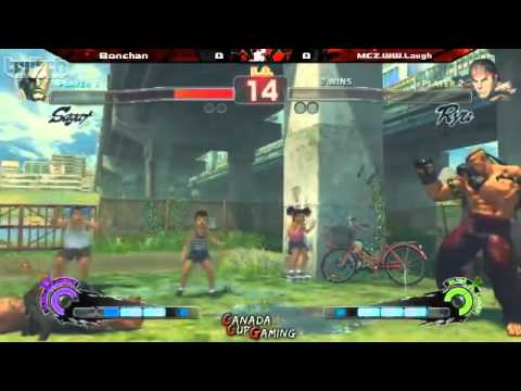 SSFIV:AE 2012: Bonchan vs. Laugh - Canada Cup 2012