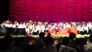 Santa makes the rounds