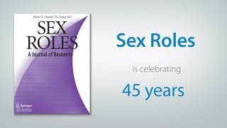 Sex Roles - Celebrating 45 Years