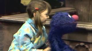 Sesame Street   Heather Scatches Grover&#39;s Back
