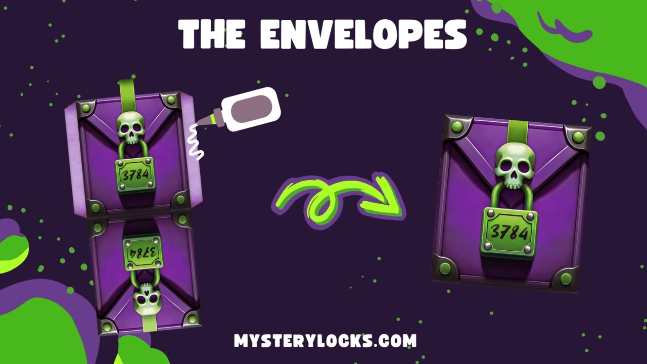 The Haunted House DIY Escape Room Printable | MysteryLocks Home Escape Rooms