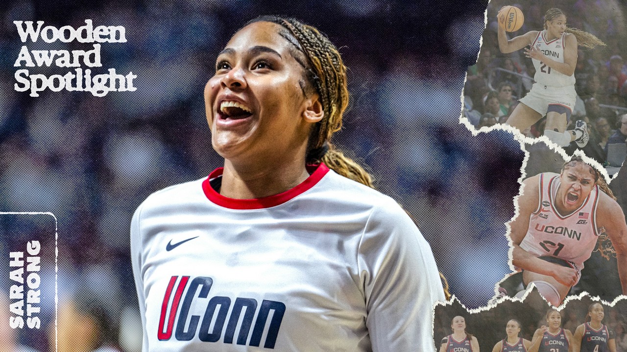 How Sarah Strong found her voice while her game spoke louder than ever | Wooden Award Spotlight