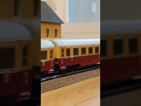 TEE Mediolanum bei Bahnhofsdurchfahrt