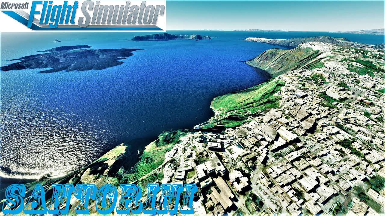 Microsoft Flight Simulator 2020 - Santorini - Greece #part15