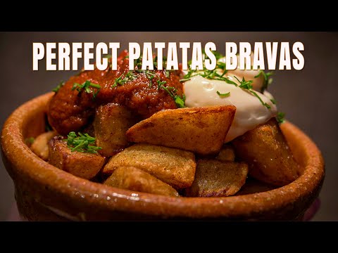 How To Make The BEST PATATAS BRAVAS Like a Pro Chef!