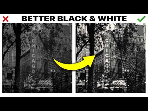 Better Black And White Film Photos (SIMPLE STEPS)