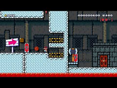 Goal is right there 7 by きゃみぃぱみゅぱみゅ - SUPER MARIO MAKER - NO COMMENTARY 1bc 1bc