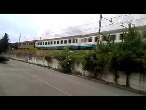 (TRENI) Doppia E652 per un fantastico treno rolling misto con mezzi militari.