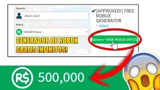 Generador Verificado Por Roblox Te Da 500000 Robux Gratis Roblox Cazando Mitos - 