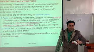 Endometrits and myometritis pashto.