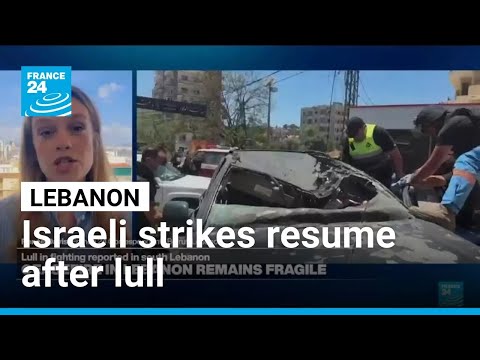 Israeli strikes start again in Lebanon after several-hour lull, amid US-Iran talks