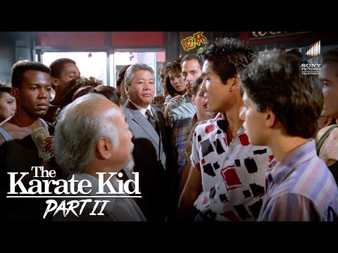 Kumiko Dreams of Dancing & Chozen Threatens Daniel | The Karate Kid Part 2 (1986)