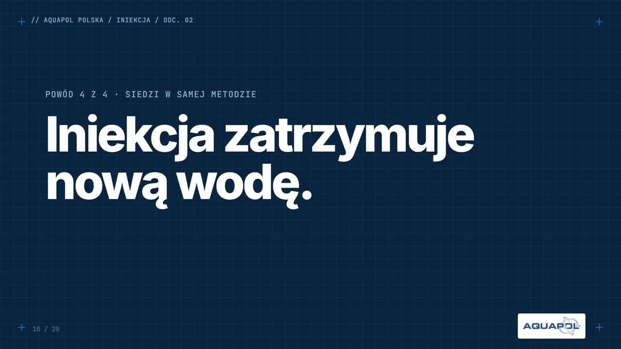 Iniekcja na wilgoć: 4 powody, dla których ściana bywa dalej mokra