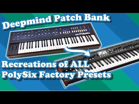 Deepmind Patch Pack // Korg PolySix Factory Patches