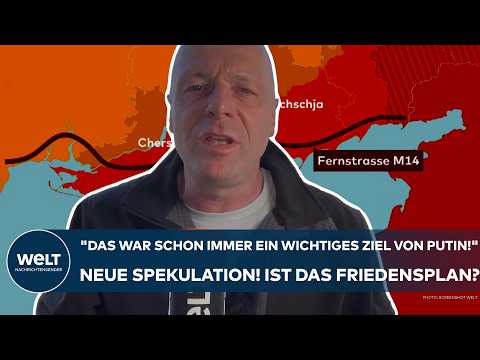UKRAINE-KRIEG: "Das war schon immer ein wichtiges Ziel von Putin!" Spekulationen über Friedensplan!