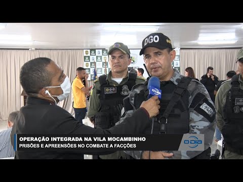 Operação na Vila Mocambinho resulta em prisões e apreensões no combate a facções 18 04 2023