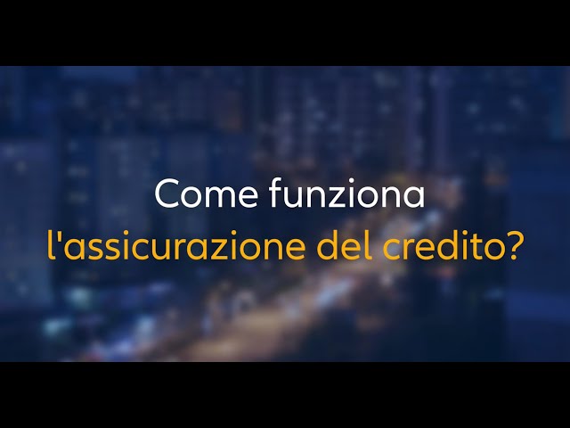 Assicurazione Crediti Commerciali E Risk Management Allianz Trade Italia
