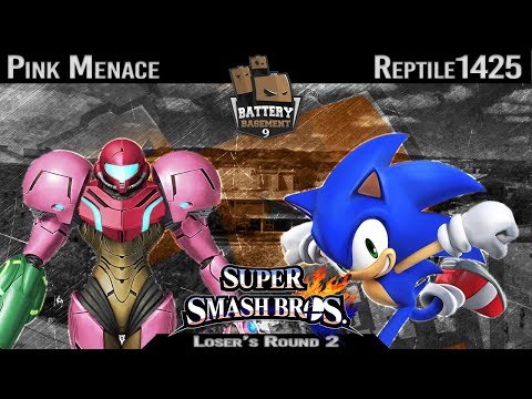 Pink Menace (Samus) v Reptile1425 (Sonic) - Loser's Round 2