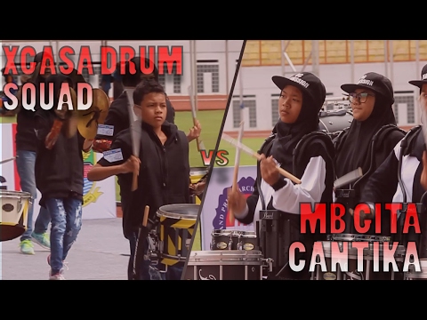 XGASA DRUM SQUAD v MB GITA CANTIKA (Winner) [Quarter Final Drum Battle GPMB 2016 - 60fps]