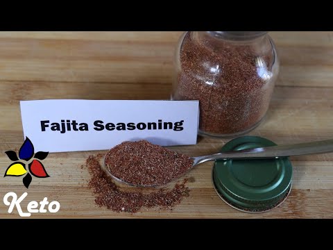Fajita Seasoning Mix - Sugar Free, Gluten Free
