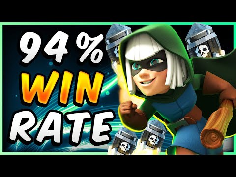 94% WIN RATE! OVERPOWERED DRILL SPAM DECK — Clash Royale
