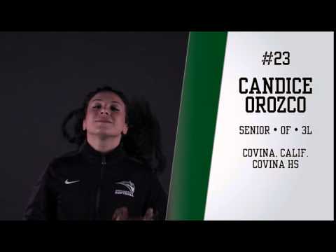 Senior outfielder Candice Orozco - Portland State Softball